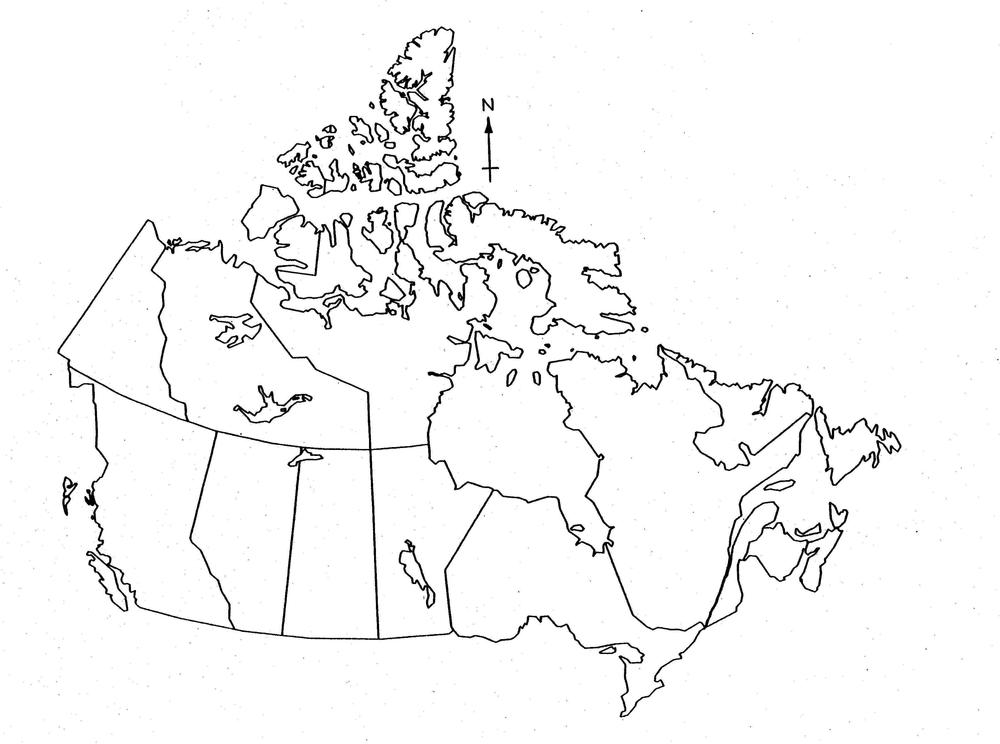 I drew a map of Canada – A Case of You by Joni Mitchell